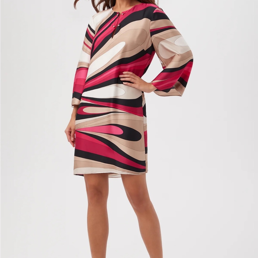 Trina Turk 3/4 Sleeve Dress